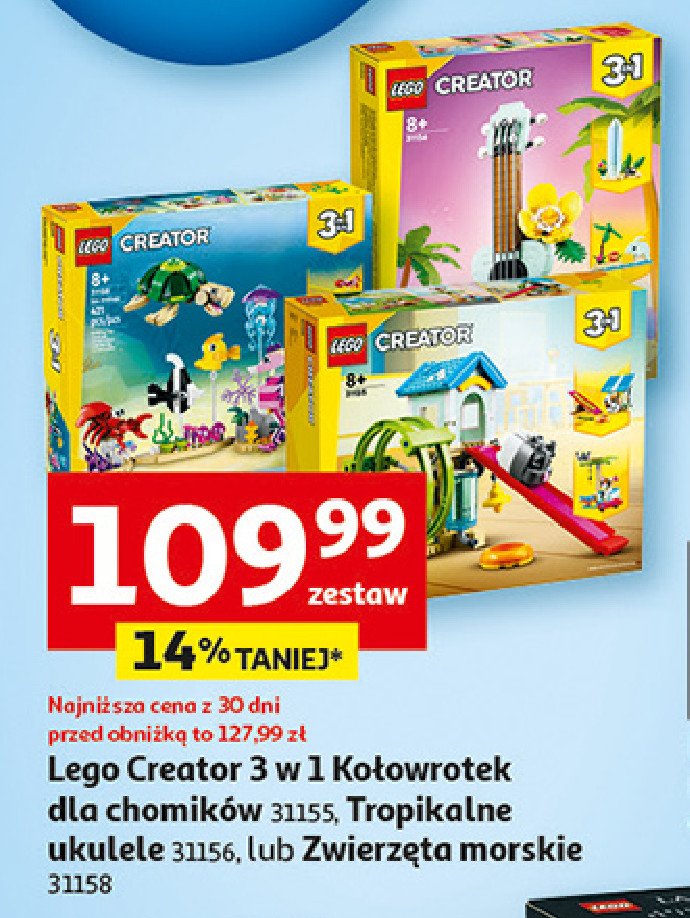 Klocki 31158 Lego creator promocja w Auchan