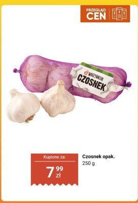 Czosnek opak. promocja w Biedronka
