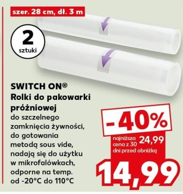 Rolki do paparki próżniowej promocja w Kaufland