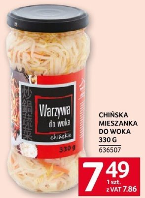 Chińska mieszanka do woka 330 g Selgros promocja w Selgros