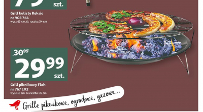 Grill piknikowy flah śr. 35 cm promocja