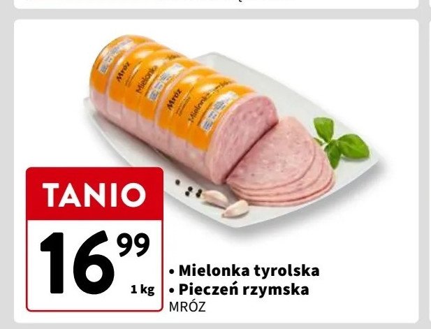 Mielonka tyrolska Mróz promocja