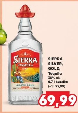 Tequila Sierra gold promocja