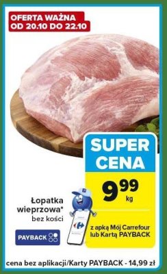 艁opatka wieprzowa bez ko艣ci Kraina mi臋sa promocja w Carrefour Express