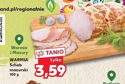 Schab mazurski Warmia promocja