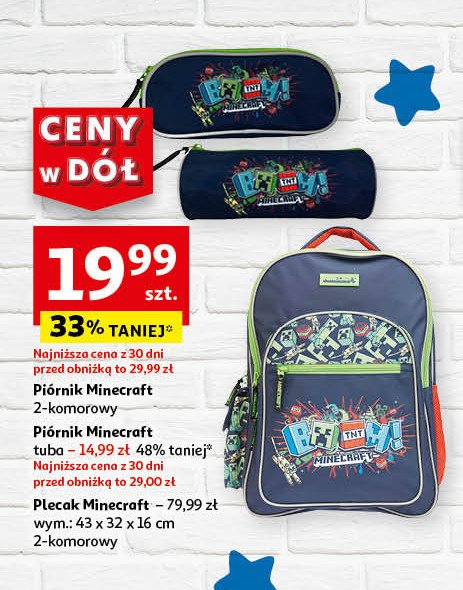 Piórnik tuba minecraft promocja