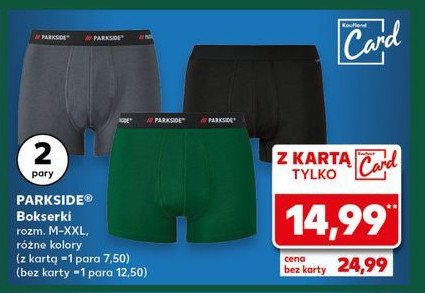 Bokserki męskie m-xxl Parkside promocja