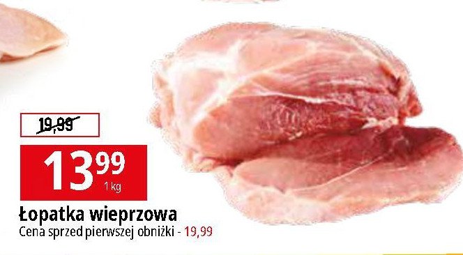 Łopatka wieprzowa promocja