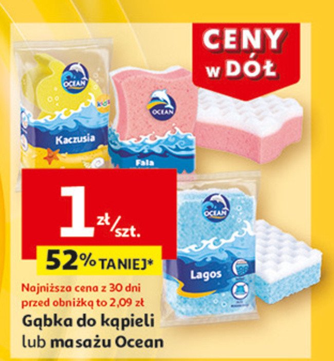 Gąbka do kąpieli lagos Ocean promocja