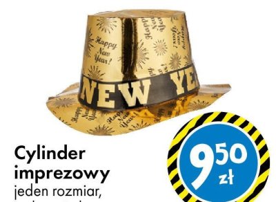 Cylinder imprezowy promocja w Tedi