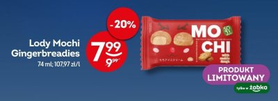 Lody Mochi Gingerbreadies promocja w Żabka