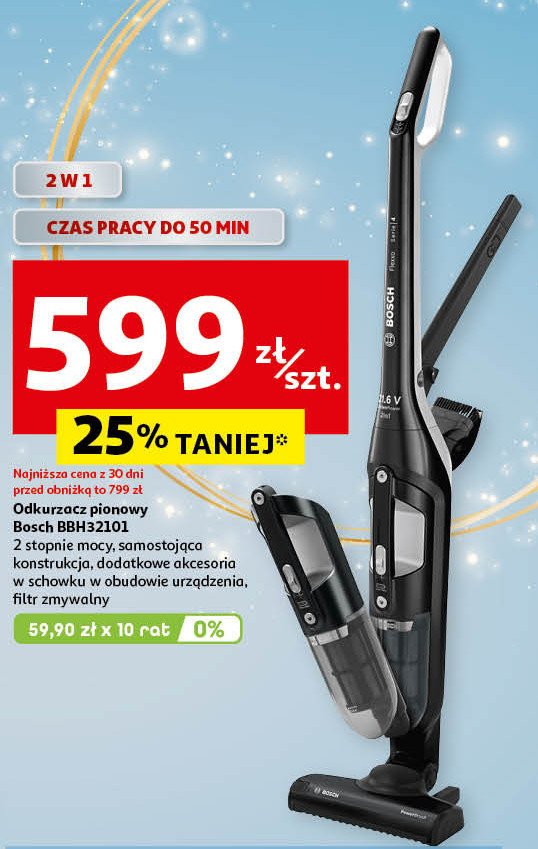 Odkurzacz bbh32101 Bosch promocja