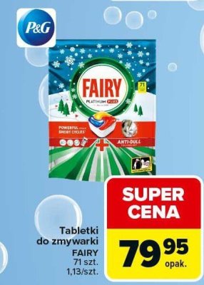 Tabletki do zmywarki FAIRY 71 szt. promocja w Carrefour