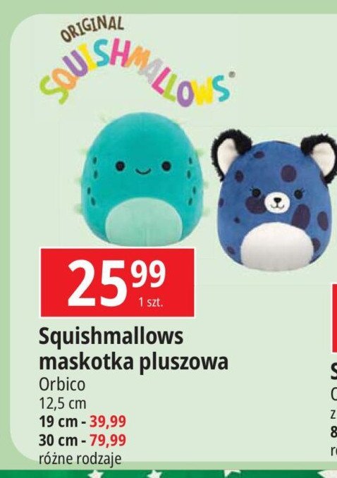 Pluszak 13 cm Squishmallows promocja