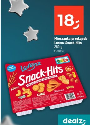 Mieszanka przekąsek Lorenz Snack-Hits promocja w Dealz