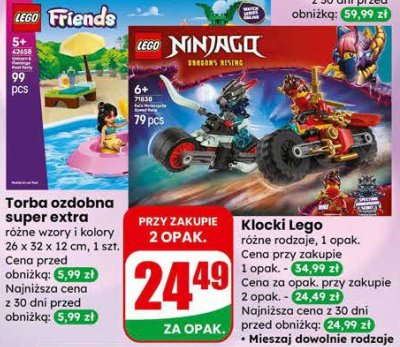 Klocki Lego różne rodzaje promocja w Dino