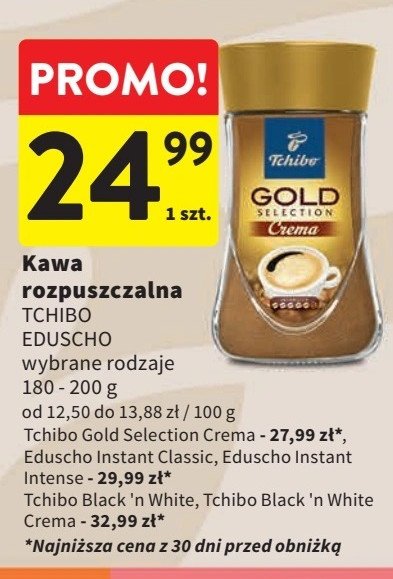 Kawa Eduscho cafe instant classic promocja