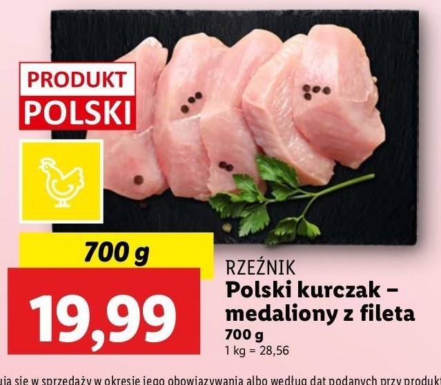 Medaliony z fileta kurczaka Rzeźnik codzienna dostawa promocja