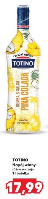 Vermouth TOTINO PINA COLADA promocja w Kaufland