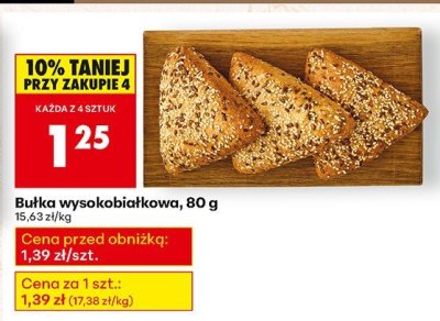 Bułka wysokobłakowa promocja w Biedronka