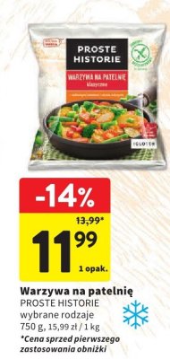 Warzywa na patelnię promocja w Intermarche