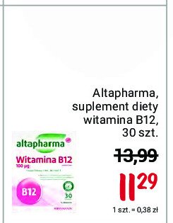 Witamina b12 Altapharma promocja