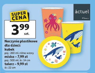 Kubek plastikowy 260 ml Actuel promocja
