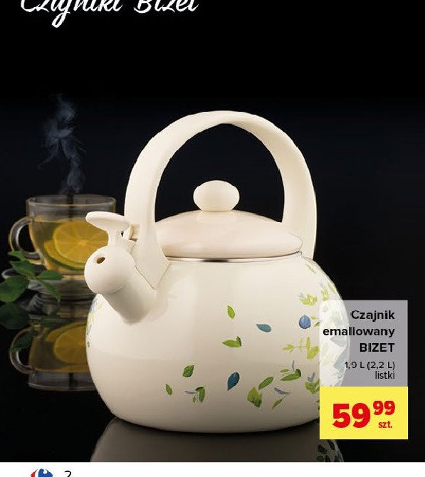 Czajnik emaliowany bizet 1.9 l Dajar promocja