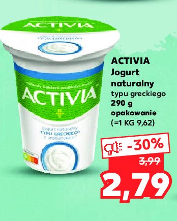 Jogurt naturalny typu greckiego Danone activia promocja