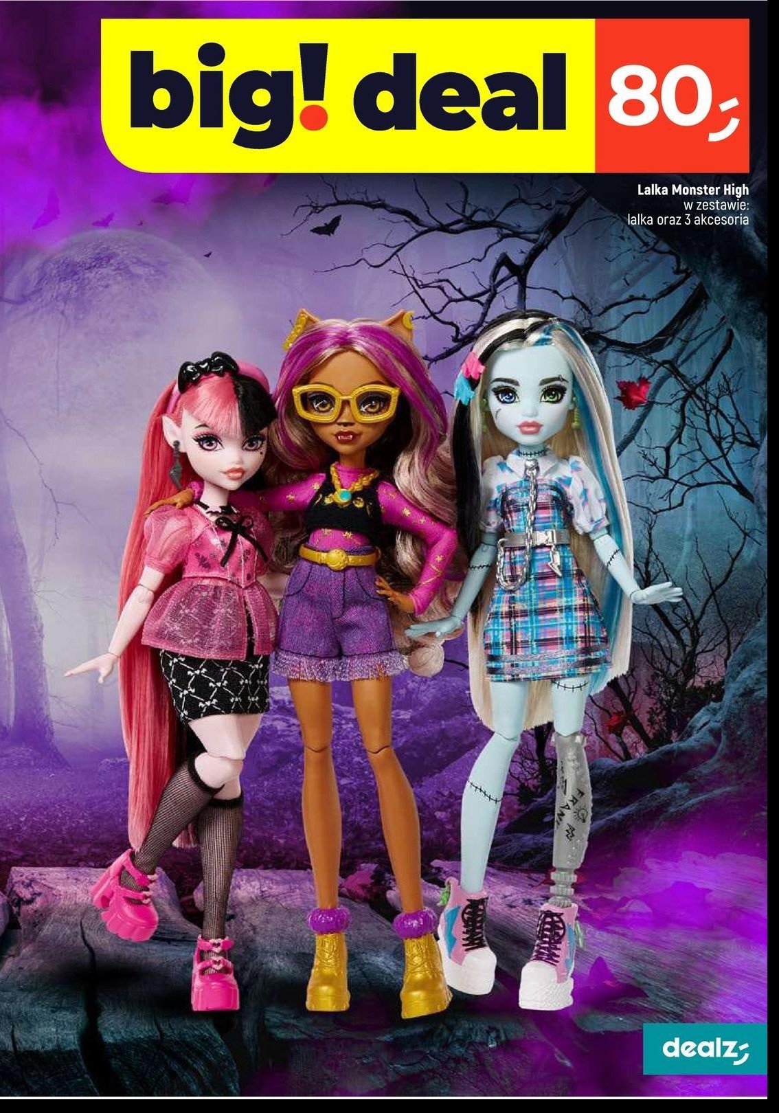 Lalka monster high straszygwiazdy cleo de nile Mattel promocja