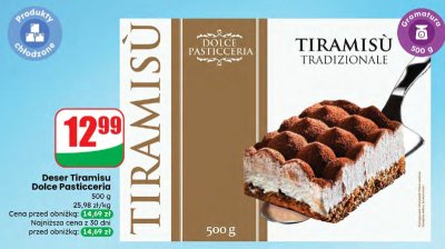Tiramisu promocja w Dino