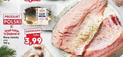 Karp świeży płat 100 g promocja w Kaufland