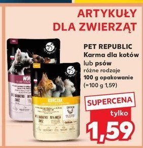 Karma dla psa wołowina Pet republic promocja