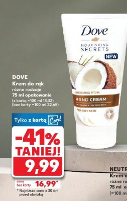 Krem do rąk różne rodzaje 75 ml promocja w Kaufland