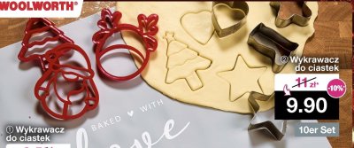 Wykrawacz do ciastek promocja w Woolworth