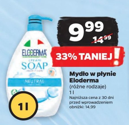 Mydło w płynie Eloderma promocja