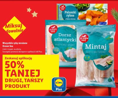 Paluszki rybne z fileta z dorsza Ocean Sea promocja w Lidl
