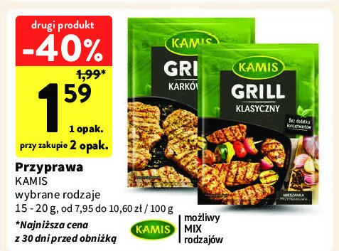 Przyprawa grill klasyczny Kamis grill promocja