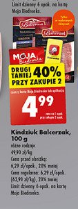 Kindziuk z pieprzem Balcerzak promocja