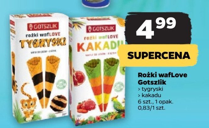 Rożki tygryski Gotszlik promocja