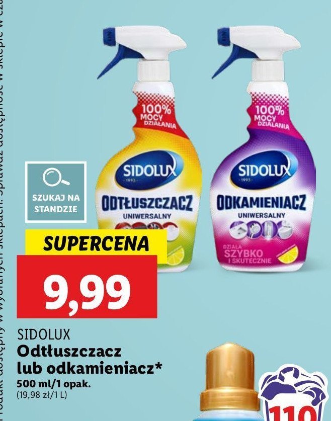 Spray odtłuszczacz uniwersalny Sidolux promocja