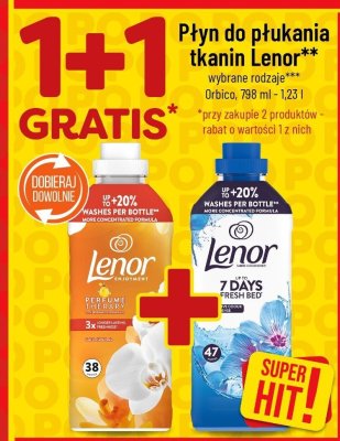 Płyn do płukania tkanin Lenor promocja w POLOmarket