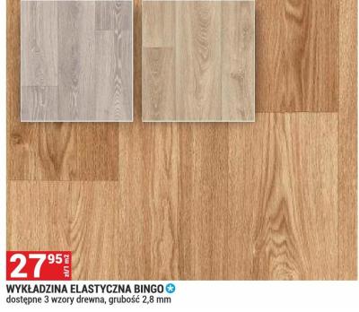 Wykładzina elastyczna Bingo promocja w Merkury Market