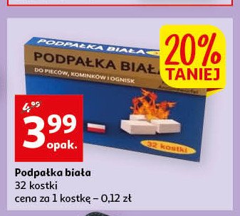 Podpałka biała promocja w Selgros