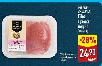 Filet z piersi indyka promocja w Aldi