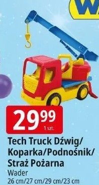 Tech Truck Dźwig/Koparka/Podnośnik/Straż Pożarna promocja w Leclerc
