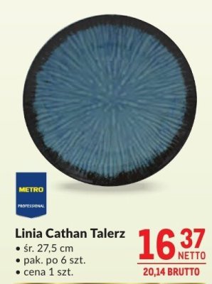 Talerz Linia Cathan Metro promocja w Makro