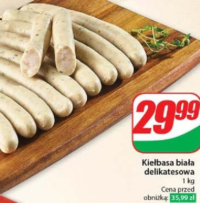 Kiełbasa biała delikatesowa Agro rydzyna promocja