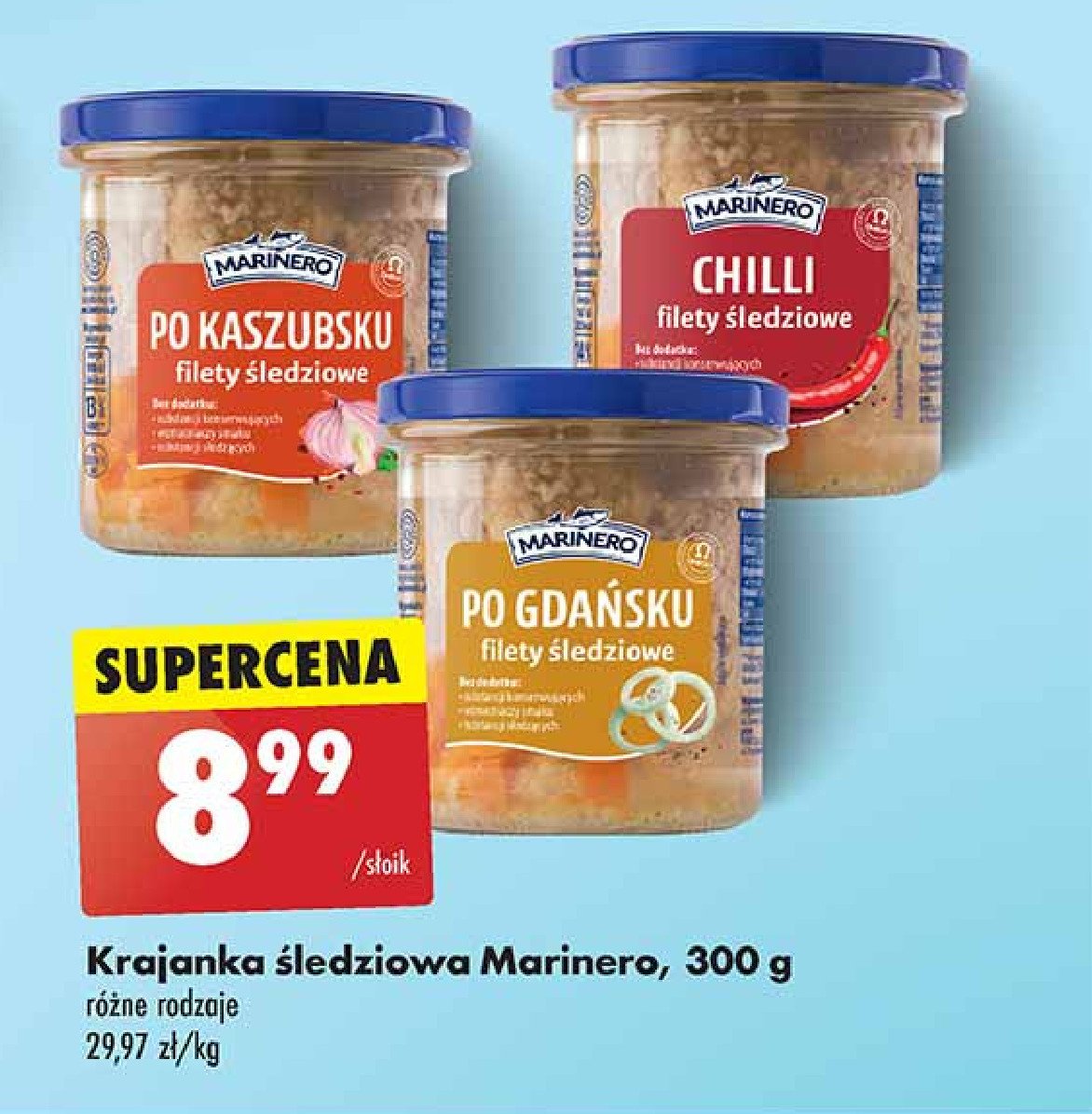 Filety śledziowe chilli Marinero promocja