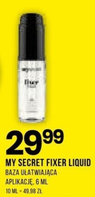 Baza ulatwiająca aplikację My Secret Fixer Liquid promocja w Drogerie Natura